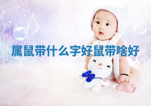 属鼠带什么字好_鼠带啥好