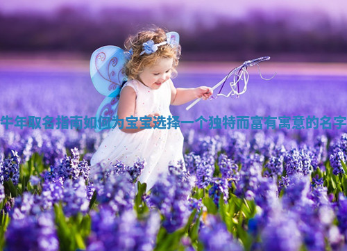 牛年取名指南如何为宝宝选择一个独特而富有寓意的名字